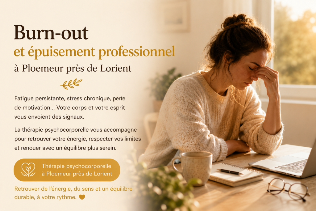 Burn-out et épuisement professionnel à Ploemeur près de Lorient